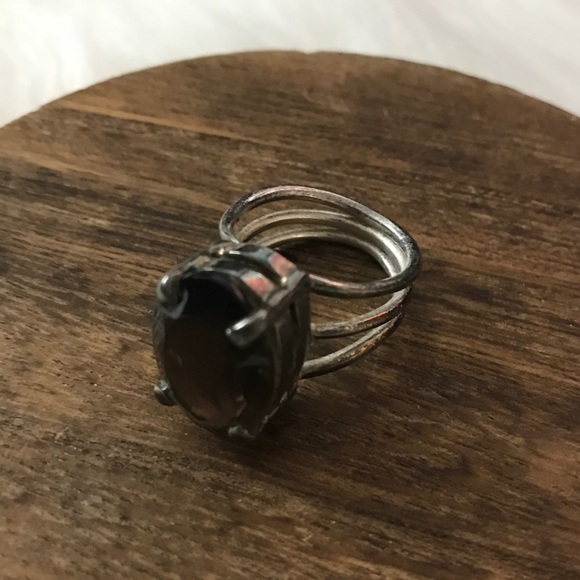 Two Vintage Cocktail Rings Bundle Oversized - Picture 2 of 5